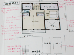 プラン打ち合わせ・スケッチ